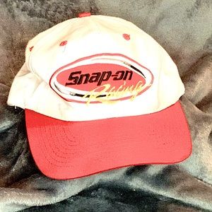 Snap on racing hat one size fits all